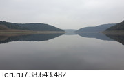 Водохранилище Алибей (Alibey Dam). Султангази. Стамбул. Турция (2023 год). Стоковое фото, фотограф lana1501 / Фотобанк Лори