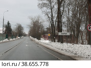 Поселок Борки на Рублёвке (2023 год). Редакционное фото, фотограф Дмитрий Неумоин / Фотобанк Лори