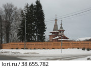 Церковь Вознесения Господня на Рублёвке (2023 год). Редакционное фото, фотограф Дмитрий Неумоин / Фотобанк Лори