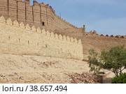 Kot Diji Fort, Fortress Ahmadabad in Khairpur District, Pakistan (2021 год). Стоковое фото, фотограф Сергей Стрелков / Фотобанк Лори
