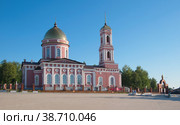 Свято-Троицкий кафедральный собор в городе Бирске, Башкортостан. Стоковое фото, фотограф Василий Быстрицкий / Фотобанк Лори