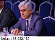 Михаил Погосян. Ректор Московского Авиационного Института. Бывший глава компаний "Сухой", РСК "МиГ" и ОАК. (2018 год). Редакционное фото, фотограф Александр Тарасенков / Фотобанк Лори