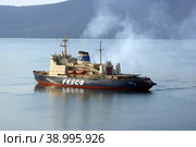 Ледокол Красин (2012 год). Редакционное фото, фотограф Глеб Ильинский / Фотобанк Лори