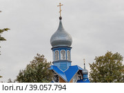 The Church of St. George the Victorious in the village of Kamenyuki. The Republic of Belarus. (2017 год). Стоковое фото, фотограф Photojuli / Фотобанк Лори