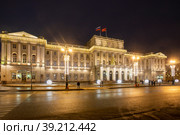 Санкт-Петербург. Мариинский дворец. Законодательное собрание  СПб (2023 год). Редакционное фото, фотограф Литвяк Игорь / Фотобанк Лори