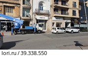 HSBC Bank Malta. Город Гзира. Мальта (2023 год). Редакционное фото, фотограф lana1501 / Фотобанк Лори