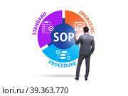 Concept of standard operating procedure. Стоковое фото, фотограф Elnur / Фотобанк Лори