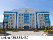 Здание арбитражного суда Поволжского округа, город Казань, Россия (2021 год). Редакционное фото, фотограф Инна Грязнова / Фотобанк Лори