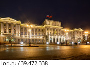 Санкт-Петербург. Мариинский дворец. Законодательное собрание города СПб (2023 год). Редакционное фото, фотограф Литвяк Игорь / Фотобанк Лори