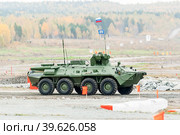 BTR-82A armoured personnel carrier (2013 год). Редакционное фото, фотограф Сергей Буторин / Фотобанк Лори