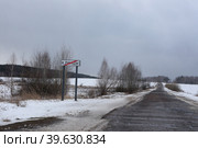 Окраина города Клинцы, Брянской области (2023 год). Редакционное фото, фотограф Дмитрий Неумоин / Фотобанк Лори