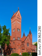 The Church of St. Simeon and St. Helena in Minsk, Belarus. (2022 год). Стоковое фото, фотограф Татьяна  Бральнина / Фотобанк Лори