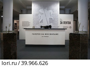 Фотовыставка Владимира Соловьева  "За лентой" на Мосфильме, джевелин (2023 год). Редакционное фото, фотограф Дмитрий Неумоин / Фотобанк Лори