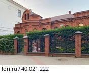 Дом присяжного поверенного А.Р. Ялового, Краснодар (2022 год). Редакционное фото, фотограф Мария Кылосова / Фотобанк Лори