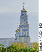 Церковь Вознесения Господня (Вознесенская церковь) - один из старейших православных храмов Екатеринбурга. Церковь была основана в мае 1770 года и освящена 19 сентября того же года. Екатеринбург, Россия, (2019 год) Редакционное фото, фотограф Сергей Елизарьев / Фотобанк Лори