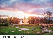 Ильинская церковь, Рязанский Кремль, Рязань (2022 год). Стоковое фото, фотограф Baturina Yuliya / Фотобанк Лори