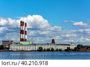 Saint Petersburg, view Of the leather line of Vasilievsky island (2019 год). Стоковое фото, фотограф Ольга Остроухова / Фотобанк Лори