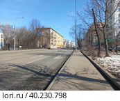 Первомайская улица. Район Измайлово. Город Москва (2023 год). Редакционное фото, фотограф lana1501 / Фотобанк Лори