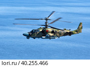 Ударный вертолёт Ка-52 "Аллигатор" ВКС России (2020 год). Редакционное фото, фотограф Александр Тарасенков / Фотобанк Лори