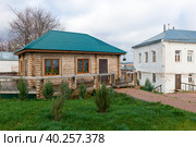 Служебный корпус Никольского Гороховецкого монастыря. Гороховец. Россия (2022 год). Стоковое фото, фотограф Pukhov K / Фотобанк Лори
