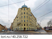 Доходный дом П. М. Станового. Санкт-Петербург (2023 год). Редакционное фото, фотограф Александр Щепин / Фотобанк Лори