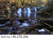 Водопады(пороги) на Смольном Ключе, Шкотовский район, Приморский край. Стоковое фото, фотограф Римма Тельнова / Фотобанк Лори