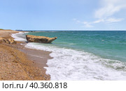 Famous Akamas Peninsula, lara bay or turtle bay  scenery at Paphos, Cyprus (2015 год). Стоковое фото, фотограф Belikart / Фотобанк Лори