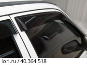 Deflector on the car. Additional equipment for the car. Стоковое фото, фотограф Александр Поташев / Фотобанк Лори