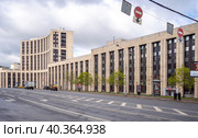 Москва, улица Маши Порываевой (2023 год). Редакционное фото, фотограф Владимир Макеев / Фотобанк Лори