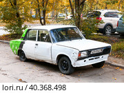 VAZ-2105 Zhiguli (2021 год). Редакционное фото, фотограф Art Konovalov / Фотобанк Лори