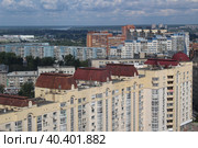 Крыши Новосибирска (2017 год). Стоковое фото, фотограф Елена Игнатьева / Фотобанк Лори