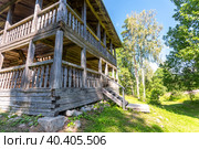 House-Museum of Alexander Vasilyevich Suvorov near Borovichi (2019 год). Редакционное фото, фотограф FotograFF / Фотобанк Лори