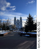 Костел святого Франтишка Ксаверия (2023 год). Редакционное фото, фотограф Александра Новгородова / Фотобанк Лори