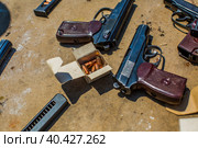 Пистолеты (2018 год). Редакционное фото, фотограф Глеб Ильинский / Фотобанк Лори