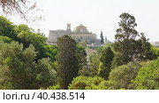 Вид на монастырь капуцинов в Флориане. Валлетта. Мальта. (View of monastery of the Cappuccini in Floriana. Valletta. Malta.) (2018 год). Стоковое фото, фотограф Igor Bakirov / Фотобанк Лори