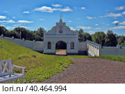 Intercession-Terevenichsky Monastery (Monastery in honor of the Protection of the Most Holy Theotokos) - Orthodox women's monastery of the Tikhvin diocese of the Russian Orthodox Church (2014 год). Стоковое фото, фотограф Анна Кривицкая / Фотобанк Лори