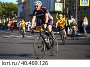 Велогонка La Strada Race. Участники во время заезда. (2023 год). Редакционное фото, фотограф Евгений Кашпирев / Фотобанк Лори