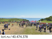 Vladivostok, Russia 27,08, 2016: Openair Race of Heroes project on the ground of the highest military and engineering school. Стоковое фото, фотограф Анна Кривицкая / Фотобанк Лори