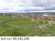 Вид на город с горы Митридат. Керчь (2023 год). Стоковое фото, фотограф Анна Зеленская / Фотобанк Лори