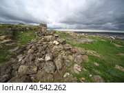 Руины Пантикапея. Керчь. Крым (2023 год). Стоковое фото, фотограф Анна Зеленская / Фотобанк Лори