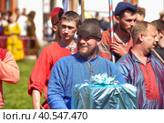 Festival of the historical reconstruction of the Middle Ages "Vyborg Castle" (2014 год). Редакционное фото, фотограф Анна Кривицкая / Фотобанк Лори