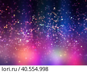 Blue-purple lines on a dark background. Created by AI. Стоковое AI-изображение, AI-художник Ярославский Максим / Фотобанк Лори