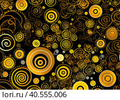 Dark Yellow, Orange vector natural abstract pattern. Glitter abstract illustration with doodles and Zen tangles. Created by AI. Стоковое AI-изображение, AI-художник Ярославский Максим / Фотобанк Лори