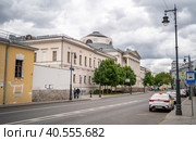 Здание опекунского совета на улице Солянка 14, стр. 3. Москва (2023 год). Редакционное фото, фотограф Владимир Макеев / Фотобанк Лори