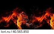 Fire background. Illustration AI Generative. Стоковое AI-изображение, AI-художник Юлия Гапеенко / Фотобанк Лори