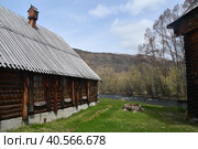 Быстринский этнографический музей. Камчатский край, Быстринский район, село Эссо (2023 год). Редакционное фото, фотограф syngach / Фотобанк Лори
