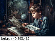 Мечты о путешествии. Стоковое AI-изображение, AI-художник Щеголева Ольга / Фотобанк Лори