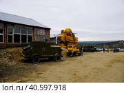 Музей на полигоне ТБО в Иркутске. Редакционное фото, фотограф Максим Соколов / Фотобанк Лори