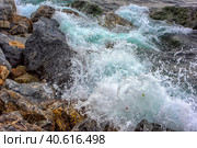 Stones and water surf. Стоковое фото, фотограф Анна Кривицкая / Фотобанк Лори