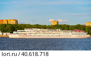 Severny Rechnoy Vokzal in Moscow after restoration (2023 год). Стоковое фото, фотограф Скрипачев Антон / Фотобанк Лори